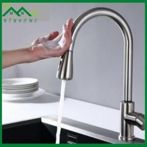 Vòi rửa bát nóng lạnh ,vòi rửa chén nóng lạnh inox 304 rút dây, nặng 1,7kg ⚡ chính hãng KOBESI- BH 3 năm ⚡