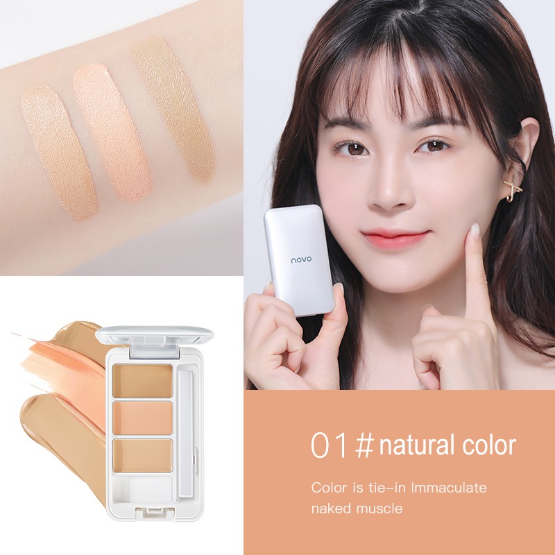 (Hàng Mới Về) Bút Che Khuyết Điểm Dạng Lỏng Novo Che Phủ Đốm Mụn Và Tàn Nhang | BigBuy360 - bigbuy360.vn