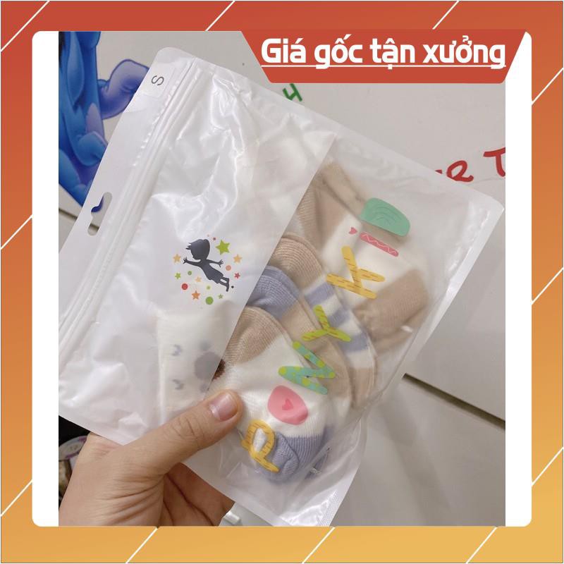 Set 5 đôi tất lưới có tai cho bé trai/ bé gái cực xinh