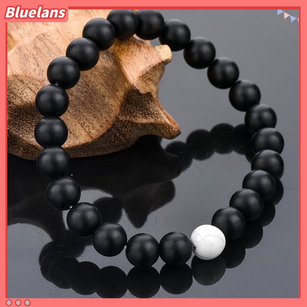 Set 2 Vòng Tay Cặp Đôi Khoảng Cách Dài 8mm Thời Trang 48h