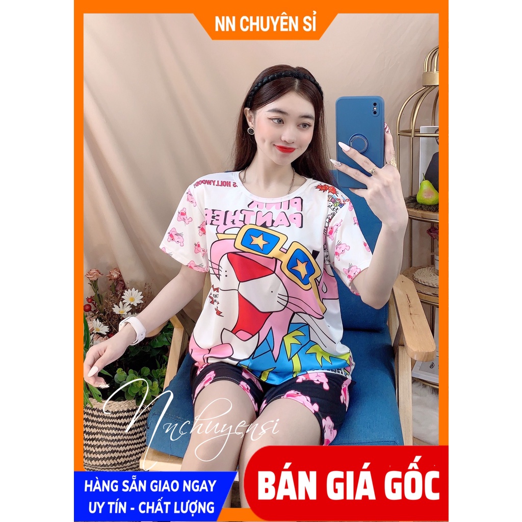 Bộ ngủ cho bé từ 5kg đến 60kg Thun in lụa mềm mịn mát in họa tiết dễ thương DBRBD SIZE 4 - SIZE L