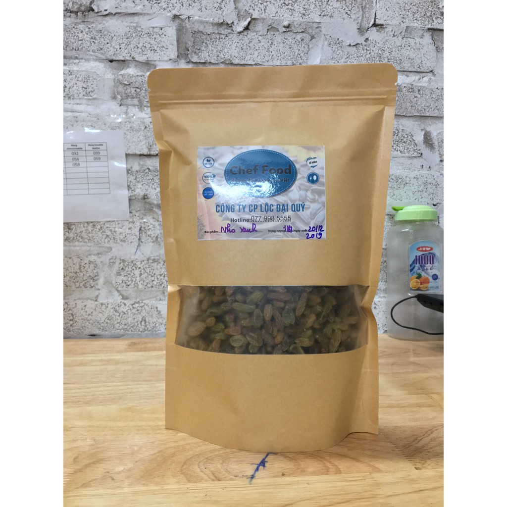 Nho khô xanh Ninh Thuận to ngon 1kg