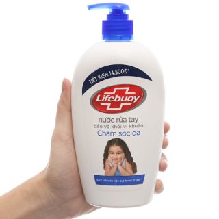 Nước rửa tay LIFEBUOY 500g Chăm sóc da