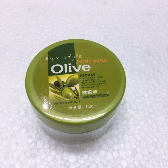 Sáp vuốt tóc nam Olive hair wax