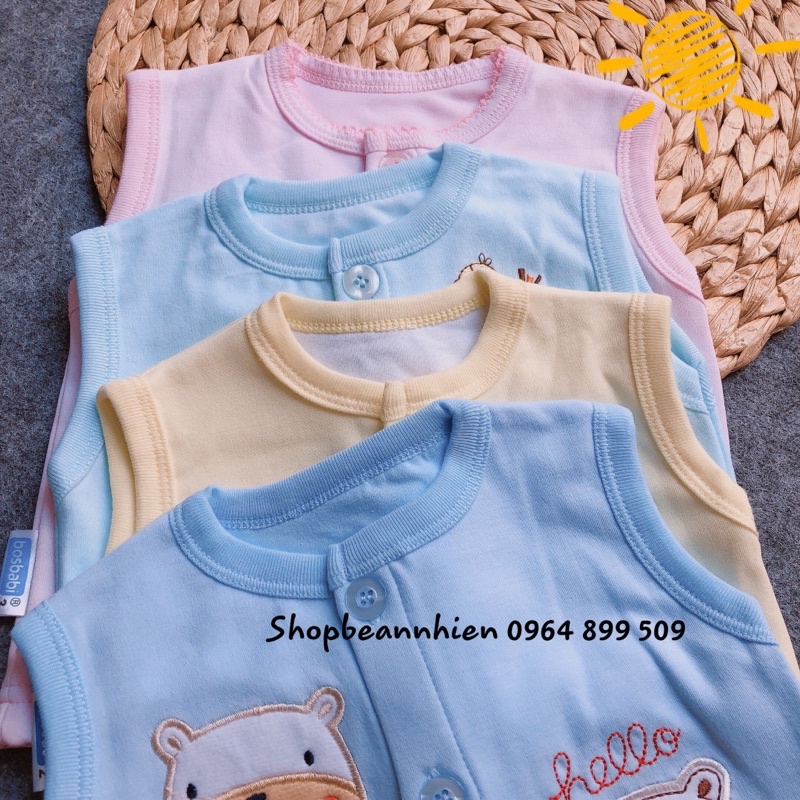 Áo ghile / Áo khỉ giữ ấm ngực cho bé Bosbaby 3-21kg