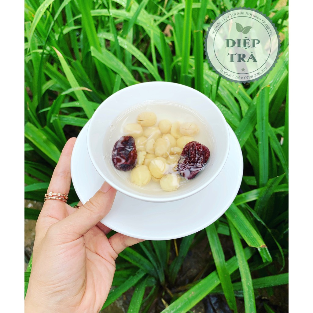 Topping hạt sen đóng lon Minchung 900gr