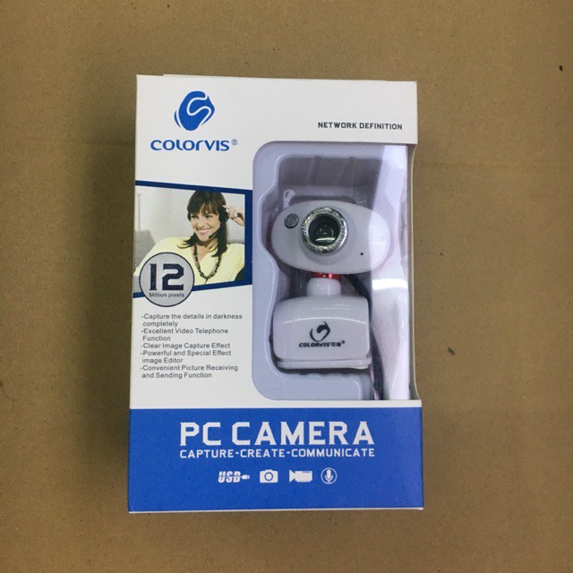 Webcam dùng cho máy tính tích hợp micro âm thanh CLV ND 80