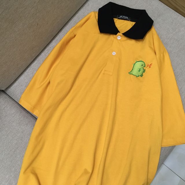 Áo polo [ hình thật kèm clip % ] thêu khủng lông khè lửa siêu hot🦕