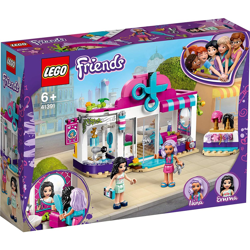 [LEGO CHÍNH HÃNG] 41391 - Cửa Tiệm Làm Tóc (LEGO Friends Heartlake City Play Hair Salon Fun Toy 41391) 235 Chi Tiết