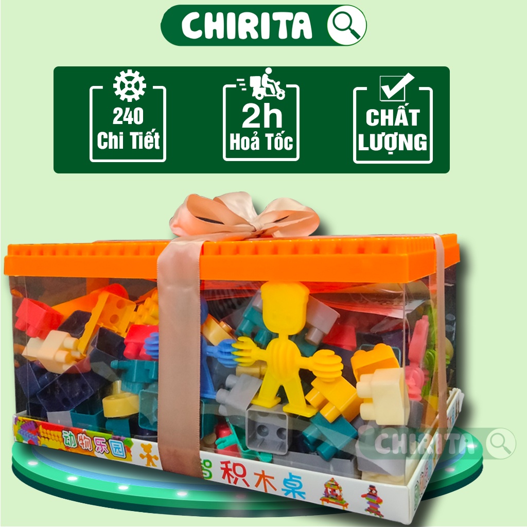 Đồ Chơi Xếp Hình Lắp Ráp 240 CHI TIẾT /1000 CHI TIẾT /520 CHI TIẾT- Đồ Chơi Lắp Ráp Thông Minh Cho Bé Từ 3 Tuổi CHIRITA