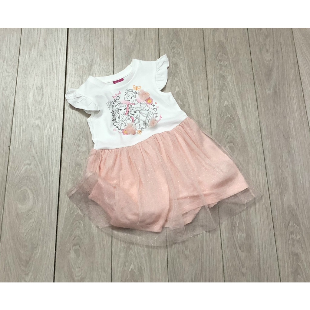 (9-45kg)Váy đầm công chúa Disney cotton phối ren xuất xịn đáng yêu cho bé gái(ảnh thật)