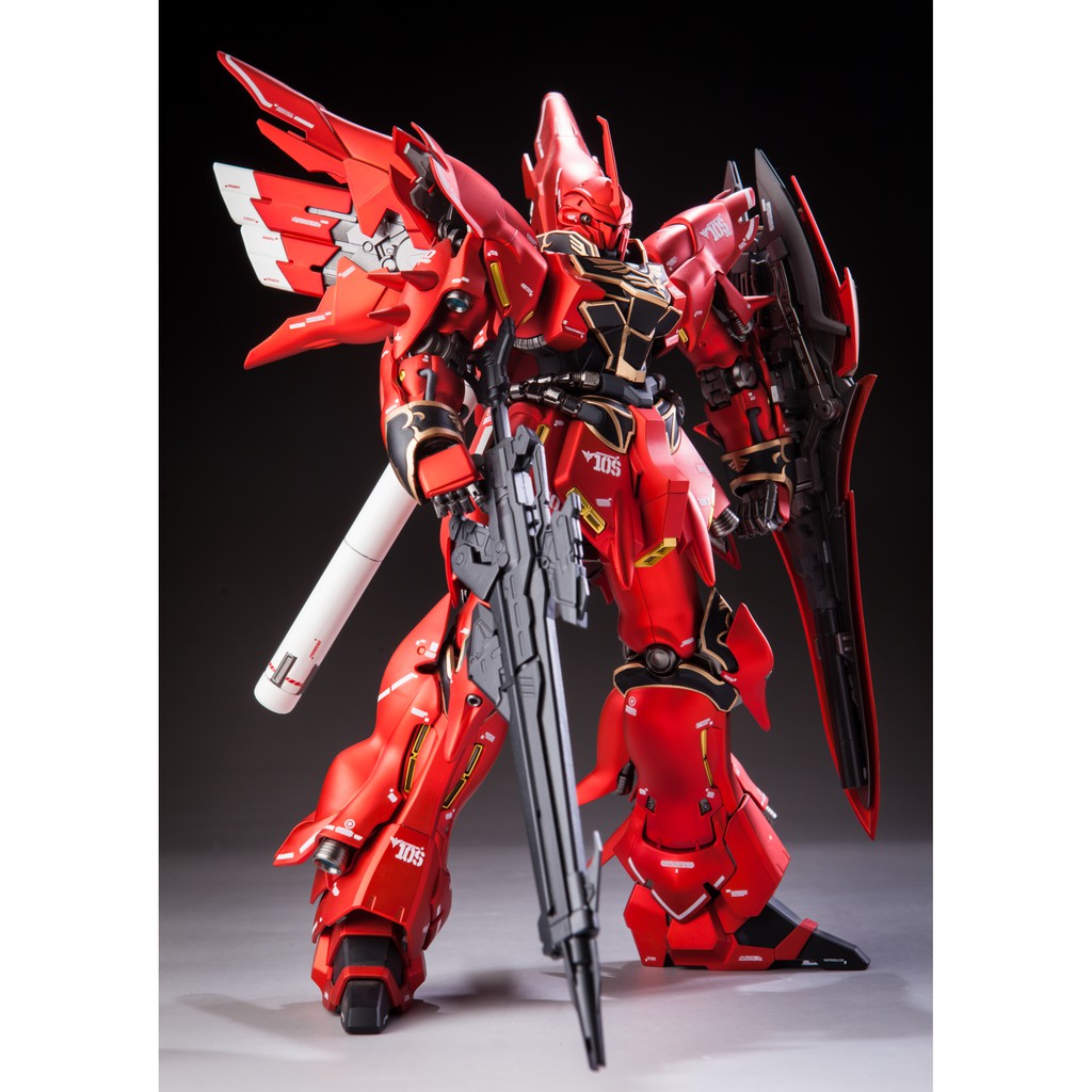 Mô hình lắp ráp RG 1/144 Long Beam Rifle Cho RG Sazabi Sinanju ( chỉ là trang bị không kèm gundam)