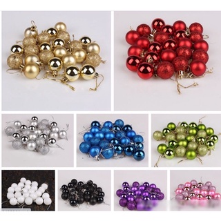 Quả châu 4cm treo trang trí cây thông noel