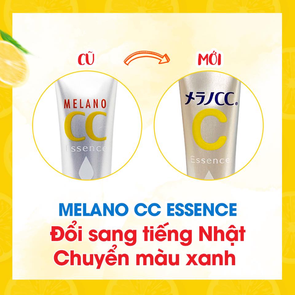 [Mã 154FMCGSALE giảm 8% đơn 500K] Tinh Chất Melano CC Mờ Thâm, Nám Tàn Nhang Serum Vitamin C 20ml