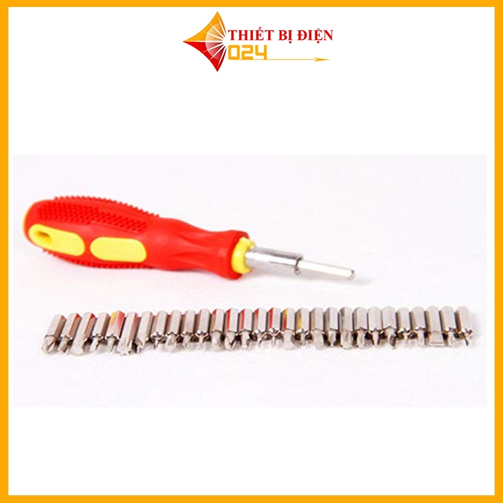 Bộ Tua Vít Đa Năng 31 đầu - Hộp Tròn