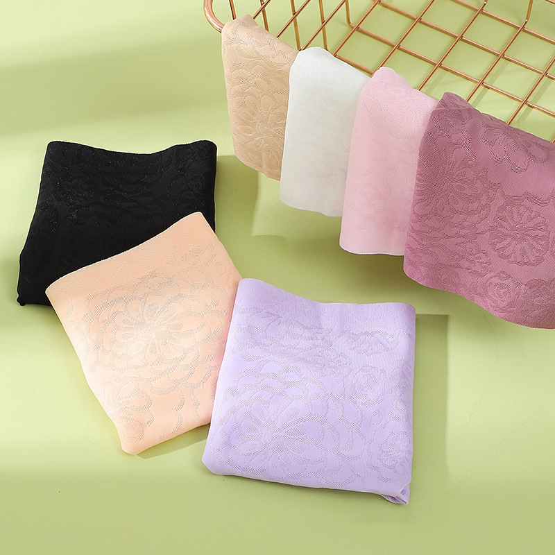Quần Lót UNLIMON Lưng Vừa Vải Lụa Băng Không Đường May Họa Tiết Hoa Dành Cho Bạn Nữ | BigBuy360 - bigbuy360.vn