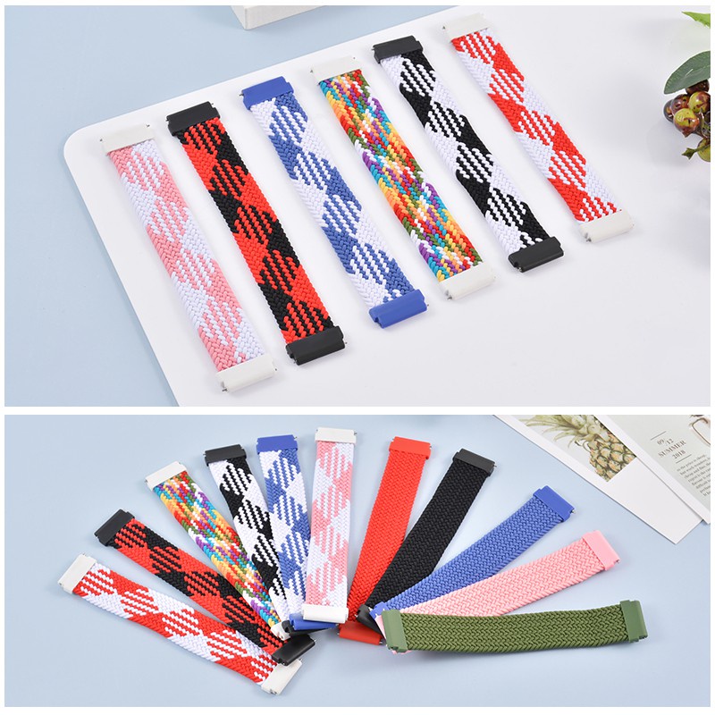 Nylon Elastic Braided solo loop Strap For Huawei watch Fit 2 Band Bracelet Smart watch Accessories