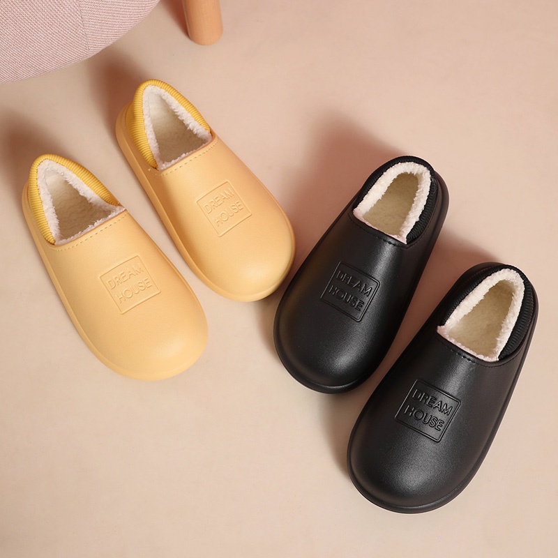 Dép Bông Nam Nữ Đi Trong Nhà Chống Nước Size 36-45