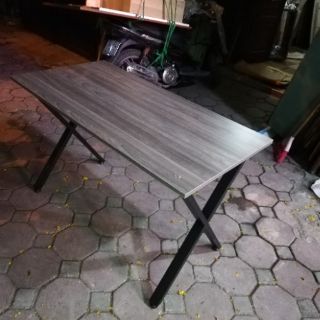 Bàn làm việc chân sắt chữ x 120 x 60