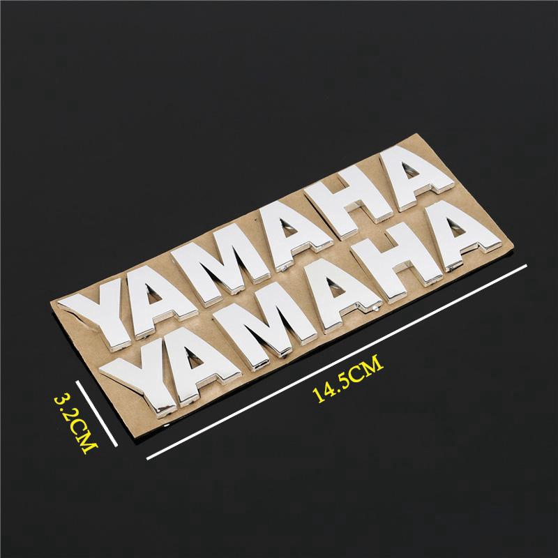 Nhãn dán chữ YAMAHA nổi cho xe máy MT03 MT07 MT09 MT10 R1 R6 FZ1 FZ8 TMAX NMAX XMAX XJ6