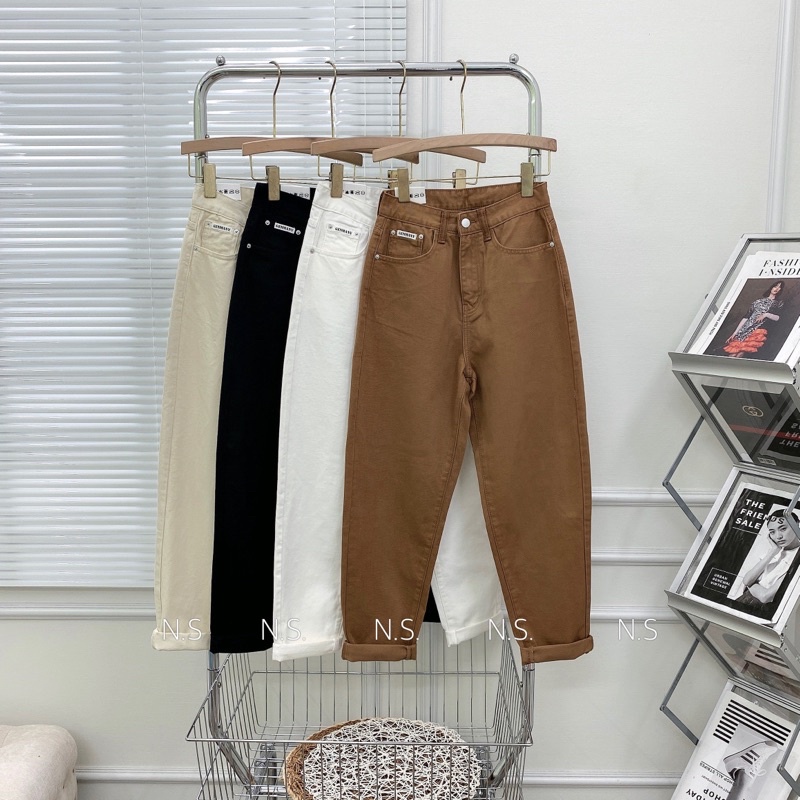 QUẦN BAGGY JEANS MÀU GENMANYY LOẠI ĐẸP MS32001 (A1-5)