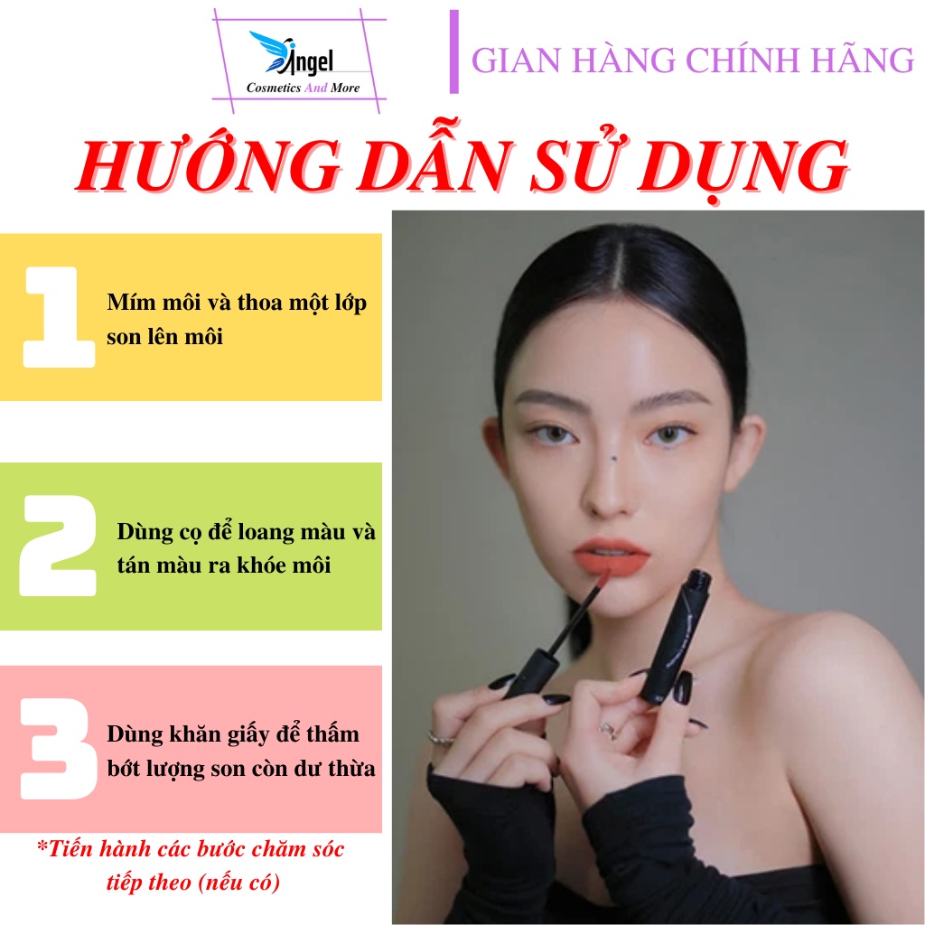 Son thỏi lì 3CE Record of Soft Universe Soft Matte Lipstick 3.5g full box chính hãng