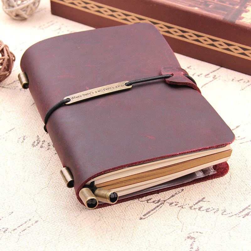 Sổ Tay Du Lịch Bằng Da Handmade Dành Cho Nam Và Nữ 5.2 x 4Inch