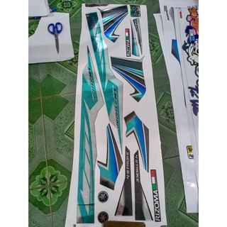 Tem rời crom jupiter mx xe đen bạc