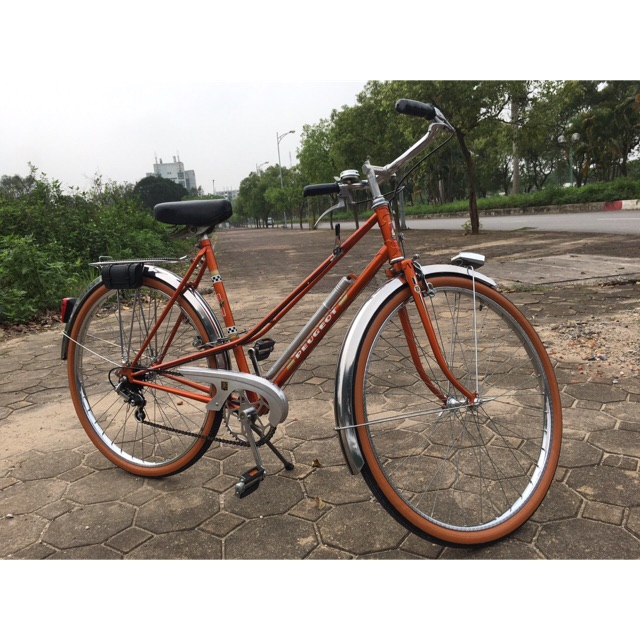 Xe Đạp Peugeot 1977 màu da đồng
