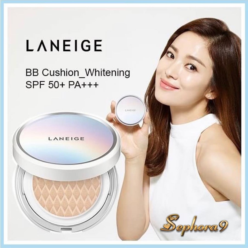 Phấn nước kiềm dầu siêu bền tone Laneige BB Cushion Pore Control 2 lõi