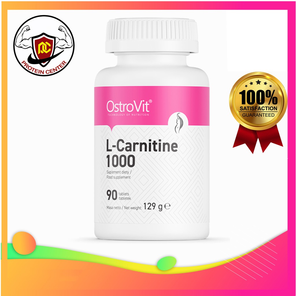 Giảm Mỡ Tinh Chất Tự Nhiên Ostrovit L-Carnitine 1000 (90 Viên) - Protein Center