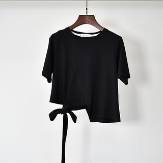 ⚡SIÊU SALE⚡ Áo Thun Nữ Ulzzang Cột Nơ Eo HOT