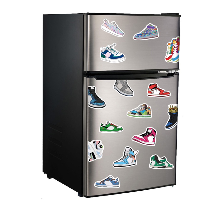 ❉ Miếng Dán Trang Trí Giày Thể Thao Series 06 Thời Trang ❉ Bộ 50 Miếng Dán Trang Trí Ván Trượt / Laptop / Va Li DIY