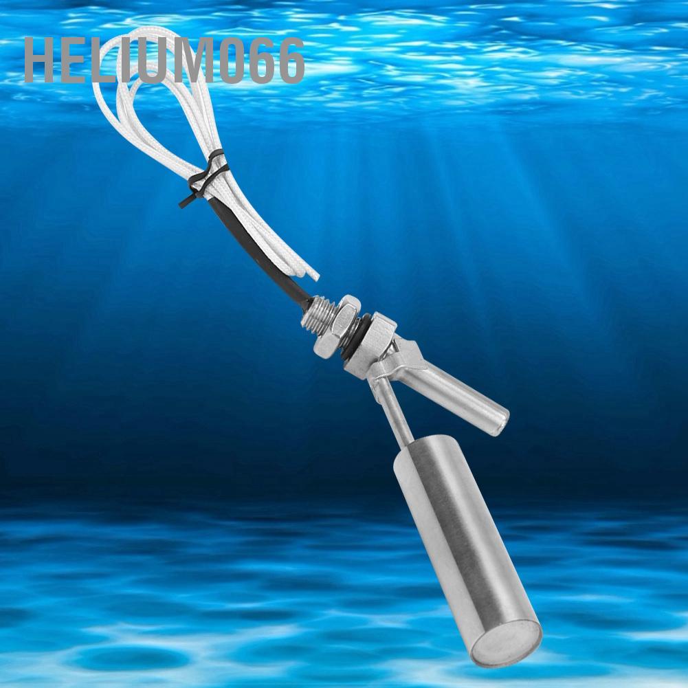 Mức / Công tắc mức nước Công tắc cảm biến nổi mức nước lỏng 304 Thép không gỉ 10mm Chủ đề nam DC0-110V Helium066