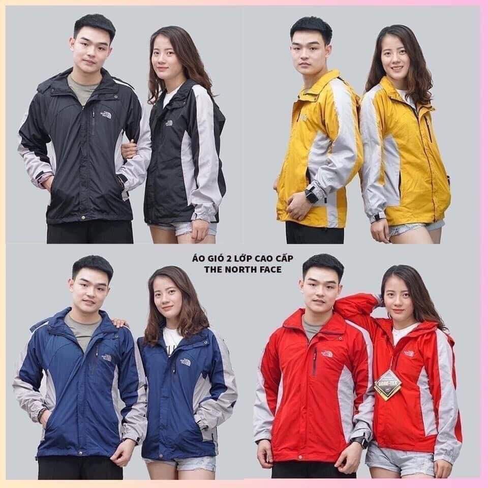 Áo Khoác Gió Nam Nữ 2 Lớp Đi Phượt ( Chống Nước)