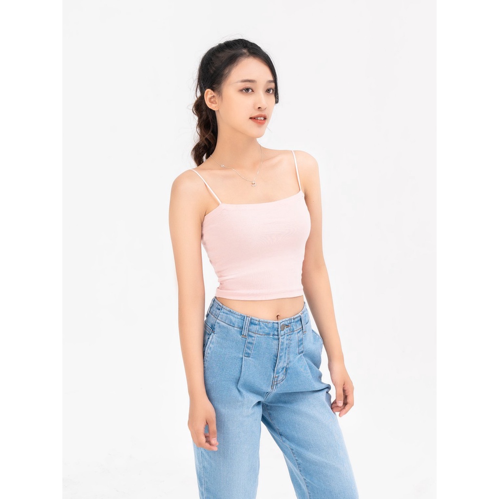 Áo Hai Dây Ôm Sát Dáng Lửng Thấm Hút Mồ Hôi Tôn Dáng Body Siêu Đẹp BLN5004