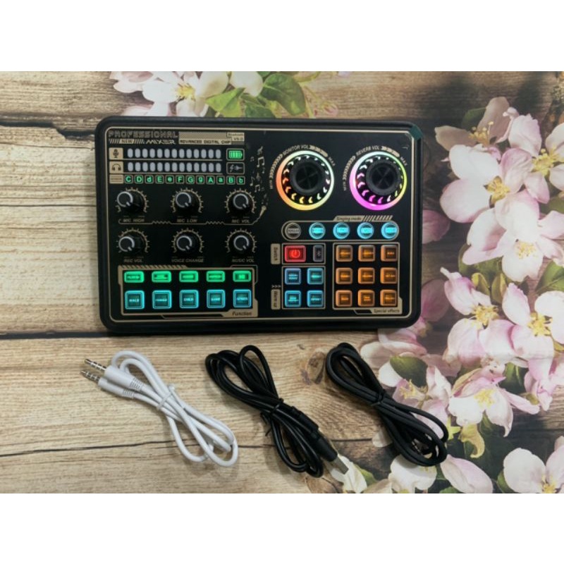 Soundcard thu âm livestream K600 phiên bản 2022 có bluetooth cao cấp