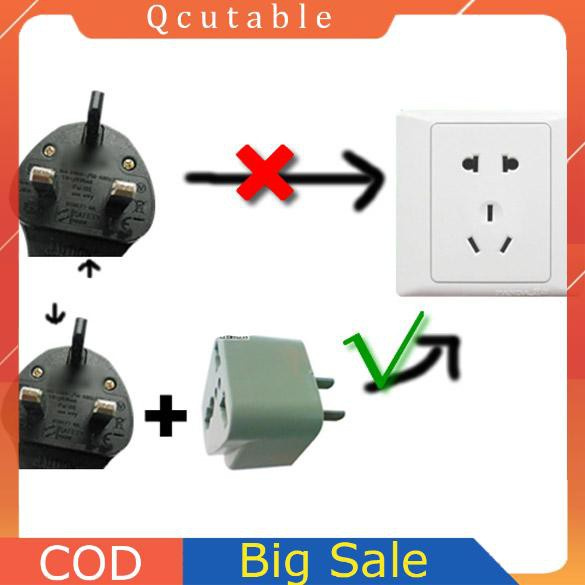 Ổ cắm tường du lịch AC phích cắm Trung Quốc/ UK/ US thông dụng