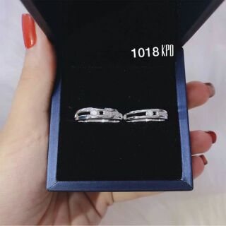 Nhẫn cặp bạc ý mới