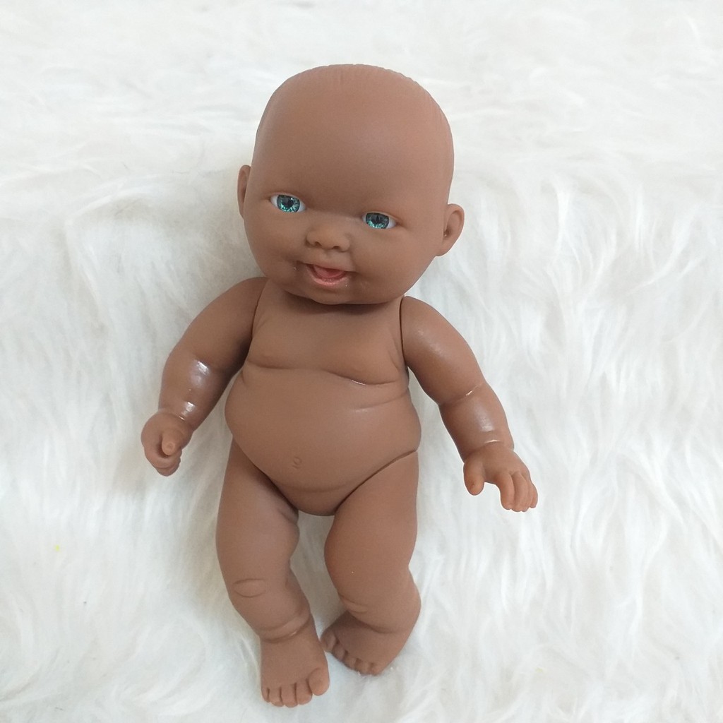 Búp Bê Nhựa Em Bé 12 cm Mắt 3D - Cute Baby Dolls 5 inch