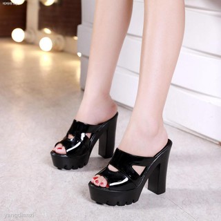 Dép cao gót 13CM chống thấm nước thiết kế sành điệu