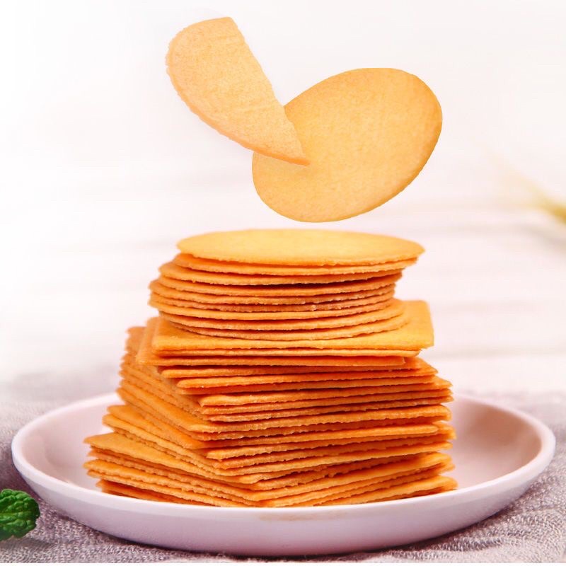 Bánh Quy Mặn Đồng Tiền Mix Vị Thùng 1 Kg, Bánh Kẹo Tết Siêu Ngon