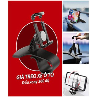 Giá đỡ xoay 360 độ gắn Tablo ô tô - Phụ kiện số 1 dành cho điện thoại