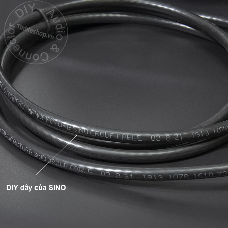 Dây BNC đực cái DIY 0.2 đến 5 mét - BNC male to female cable