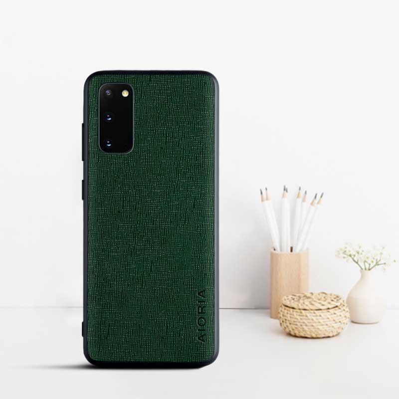 Ốp Điện Thoại tpu + pc Bề Mặt Da pu Cho samsung galaxy s10 5g lite a51 a71