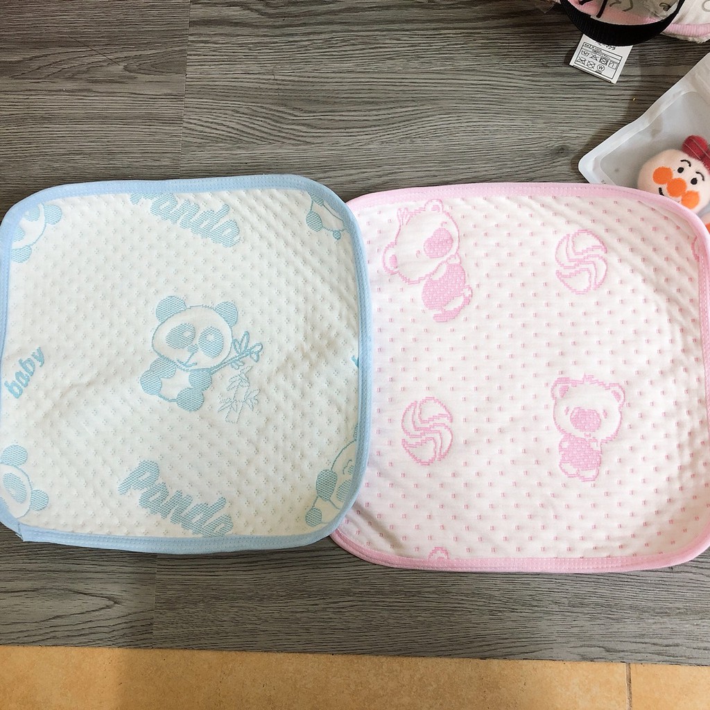 Tấm lót chống thấm 100% tự nhiên siêu thấm hút và êm ái cho em bé Size 30*30cm