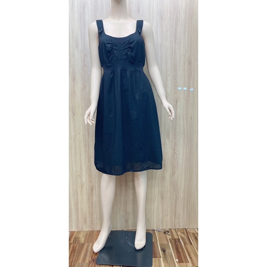Đầm dây cotton Camel