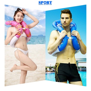 Vòng Tập Bơi Trẻ Em Người Lớn, Phao Tập Bơi Đeo Dưới Cánh Tay Túi Khí  3-6-10 tuổi Shop-Dungcuboiloi