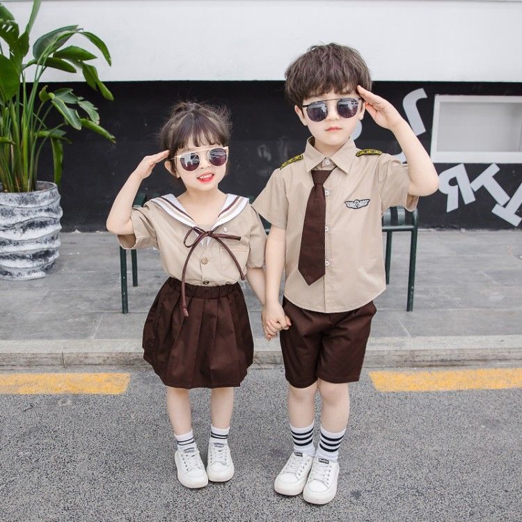 Bộ Trang Phục Biểu Diễn Phong Cách Hàn Quốc Mẫu Mới Thời Trang Mùa Hè Dành Cho Bé Trai Và Bé Gái 2022