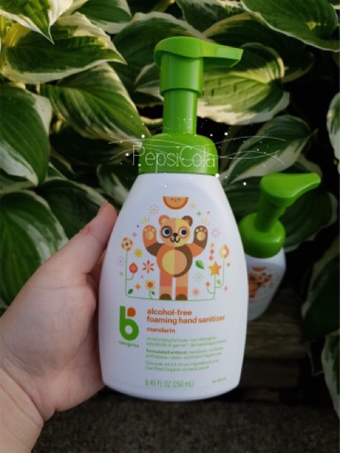 Nước rửa tay khô Babyganics